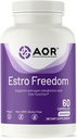 AOR, Estro Ελευθερία, Vegan, Φυσικό συμπλήρωμα για την υποστήριξη της υγιούς ισορροπίας των οιστρογόνων και υγιή, τακτική εμμηνόρροια, 60 κάψουλες (30 εξυπηρετούν)