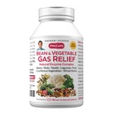 ANDREW LESSMAN Bean ve Sebze Gazı 60 Capsules - Doğal Enzyme Kompleksi Gazı azaltır, Beans, Cruciferous Sebzeler, Meyveler ve Diğer Gıdalar. Nazi ve Etkili