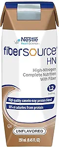 Fibersource HN 1.2 Cal Πλήρης Διατροφή με Φυτικές Ίνες Άγευστη * 2 Ειδική περίπτωση *