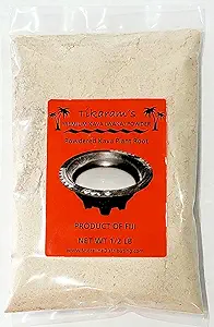 Tikaram's Kava Kava Kava - Premium Fiji Waka (Nobel Lateral Root Kava Toz) 1/2 Pound (8oz) - Fiji Market Toptan, 8oz (1/2 Pound)