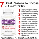 Sciatic Nerve Relief Support Supplement with 450 mg Alfa Lipoic Acid - 18 in 1 Super Formula for Lower Back, Hip, Lumbar, Thigh, Leg, Foot - En İyi Doğal Sciatic Nerve Relief Support - 90 Capsules