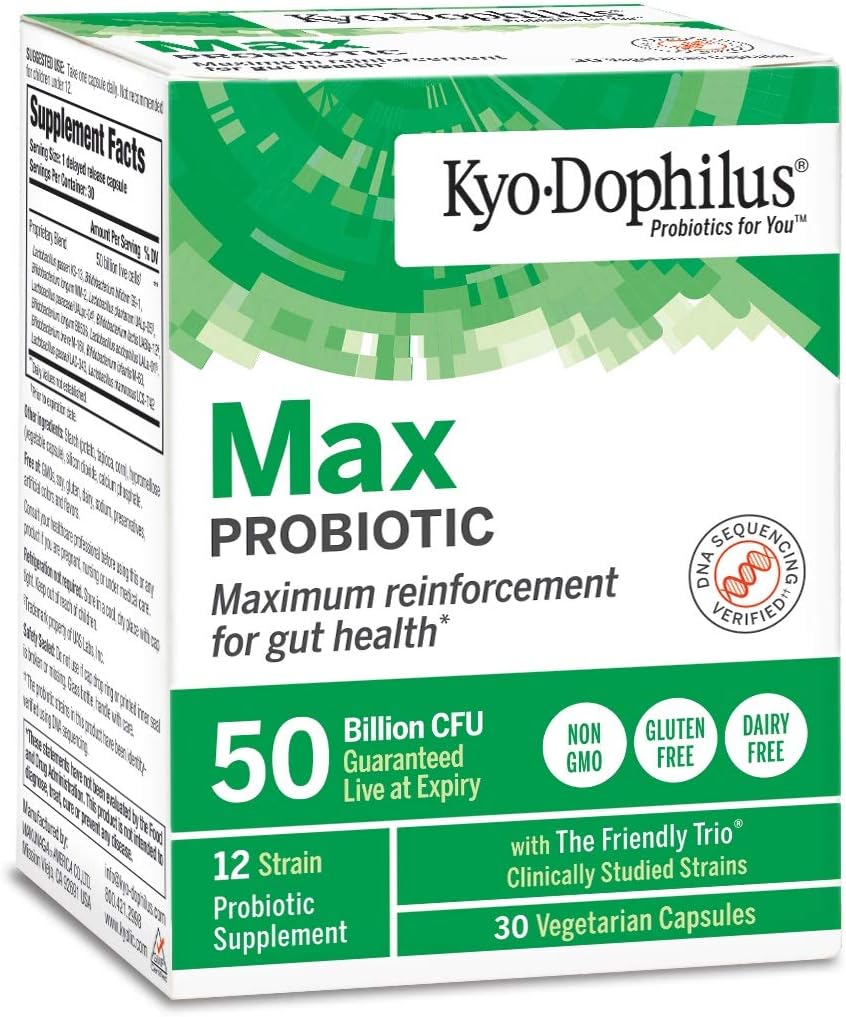 Kyo-Dofilus Max Probiyotikler, 30 Vegetarian Capsules