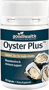 İyi sağlık çinko Plus Oyster Ekstraksiyonu - 60 Capsules - Doğal Deniz Kaynaklı Çinko Supplement - Yeni Zelanda'dan ithal edildi