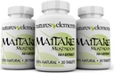 Maitake Mushroom - 3 Paket - 10:1 Tür - 500 mg Tablet - Standartlaştırılmış% 30 Polysaccharides - 1 Ay Supply Her -% 100 Natural, Vegetarian Safe