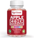 Büyük Vitaminler Apple Cider Vinegar Gummies – ACV with The Mother for Digestive Support & Daily Wellness – Vegan, Non-GMO, 60 Gummies