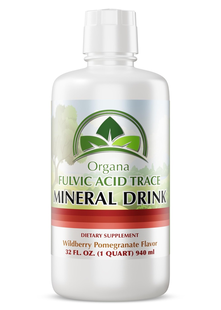 Organa Trace Mineralleri - Sıvı Koloidal Mineraller Supplements - Bitki Maksimum Aborpsiyon için Türlenmiş - Sağlık için Koloidal Mineraller - 32 Ounces