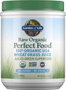 Life Raw Organic Perfect Food 100% Organic USA Buğday Grass Juice - Sud Green Superfood Greens Toz, 60 Hizmet - Stevia-Free, Non-GMO, Vegan, Gluten Free Whole Food Diyetary Supplement