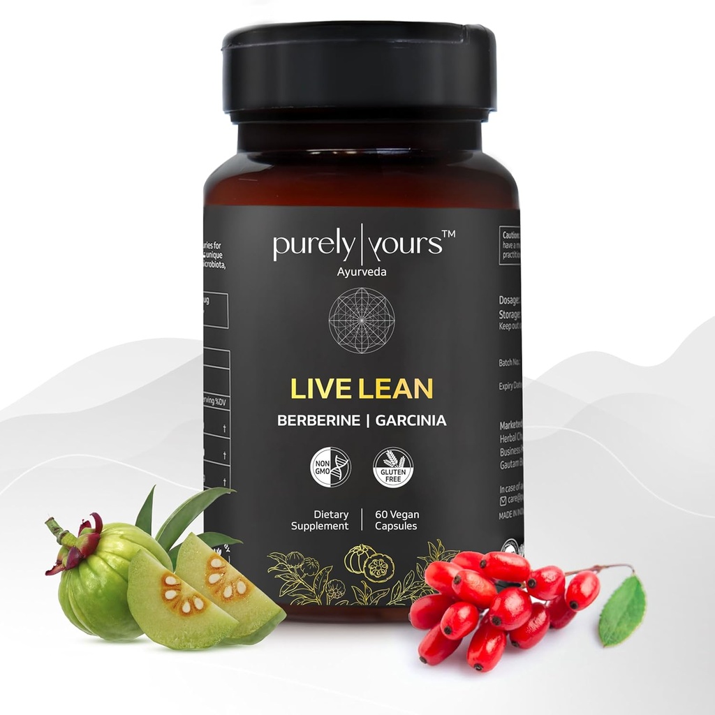 Berberine Kompleksi & Garcinia Health Supplement - 60 Capsules