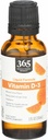 365 από το Whole Foods Market, Vitamin D-3 Liquid Citrus Flavor 1000IU, 1 OZ