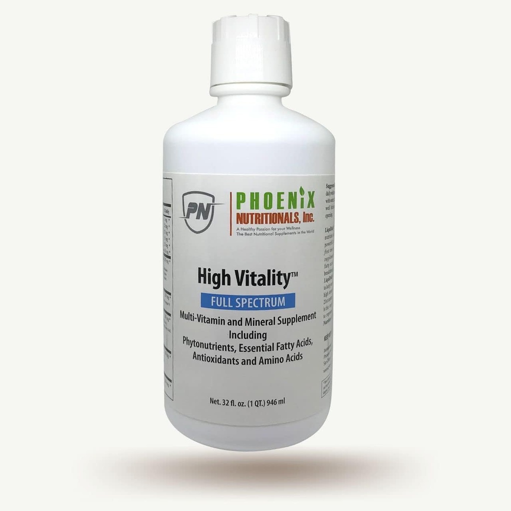PHOENIX NUTRIENTS Inc Multivitamin Mineral Formula 136 Nutrients High Energy