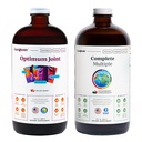 LIQUIDHEALTH Optimum Ortak Glucosamin Chondroitin Supplement & Complete multiple Daily Multivitamin Sche for Men & Women - Immune Support, Bone Joint Health, Whole Foods - USA Made, Vegan, Non-GMO