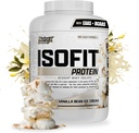 Nutrex Research IsoFit Whey protein Tozu %100 Whey proteini (70 hizmet, Vanilla Bean Ice Cream)