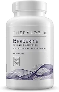 Theralogix Berberine Aborpsiyonu Geliştirdi - 90 günlük Supply - Berberine Phytosome ile Sağlıklı Metabolism & Hormon Dengesine Yardımcı Olmak İçin Yapıldı* - NSF sertifikalı - 90 Capsules