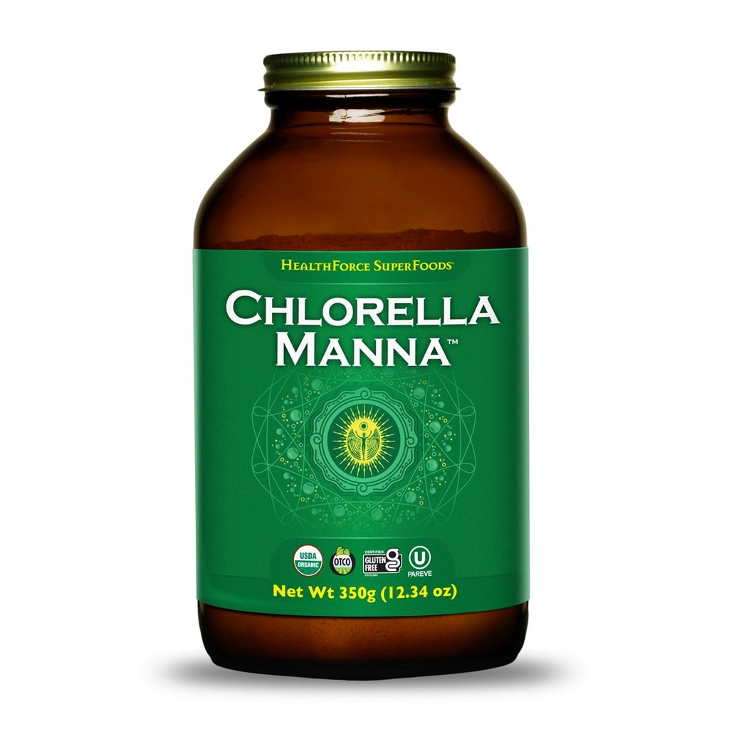 HealthForce SuperFoods Chlorella Manna - Toz - 350 Grams
