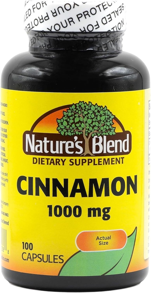 Nature's Alexander Cinnamon 1000 mg 100 Caps