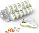 Haftalık Pill Organizer 3 Zaman Bir Gün, Büyük Seyahat Pill Box 7 Gün, Detachable Daily Pill Case, Portatif Pill Konteynerleri İlaçlar, Vitaminler, Fish Oil ve Supplements, White