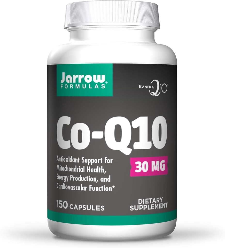 Jarrow Formulas Co-Q10 30 mg, Hücre Enerji Üretimi, 30 mg, 150 Caps
