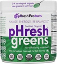 pHresh Πράσινα Ακατέργαστα Αλκαλιστικά Superfood Πράσινοι σκόνη - 1 μήνας προσφοράς 