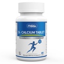 Kalsiyum-Supplement Vitamin-D3 1200-mg Magnezyum-Mini - 186Tablets Unflavored Slow Wedding Bone Health Women and Men Diyetary Supplement Easy to Swallow Sugar Free