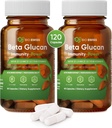 Bio Swiss Beta Glucan Immunity Power - 1.3D-1,6D Glucan D Vitamini - Geliştirilmiş Savunma ve Wellness için Immune Support Supplement - Vegan, Gluten-Free (120 Capsules)