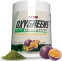 EHP Labs OxyGreens Super Greens Powder - Spirulina & Chlorella Superfood, Green Juice Powder & Greens Συμπληρώματα με Προβιοτικές Ίνες, Αντιοξειδωτικά & Υποστήριξη Ανοσίας, 30 Σερβίρετε (Passionfruit)