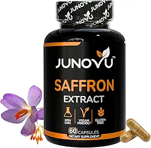 Premium Saffron Συμπληρώματα - Pure Saffron Extract Capsules 88.50mg - Made in USA - Focus 