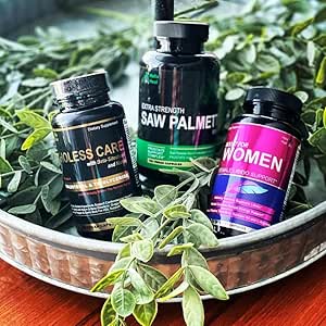 Kadınlar için Libido ATM, Saw Palmetto ve Cholesterol Support - İndirimli Grafik