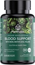PlantFusion Vegan Iron Supplement for Women & Men - Απαλός Φυτοβασισμένος σίδηρος με βιταμίνη C, Methyl B12, Folate - Μη Συντηρητικά, Χάπια Ολόκληρων Τροφίμων Σιδήρου για Ενέργεια, Αναιμία & Υποστήριξη Αίματος, 60 Κάψουλες