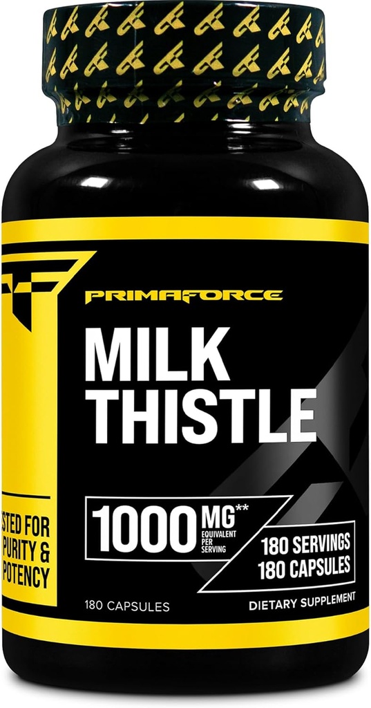 Primaforce Süt Butle 180 Capsules 1000 mg Eşdeğer - Gluten Free, Non-GMO Diyetsel Supplement, 250 mg of 4:1 Ekstraksiyon