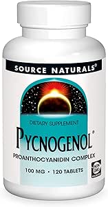 Source Naturals Pycnogenol, Proanthocyanidin Kompleksi, 100 mg - 120 Tablet