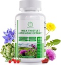 Süt Butle Supplement, Liver Cleanse Detox & Tamir Formula, 16-in-1 Herbal Liver Support Pill with Artichoke, L-Ergothioneine, Turnjube Dandelion Extract for Liver & Antioksi 120 Capsules