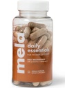Mela Daily Essentials Melanated Women - High-Dose Vitamin D3 ve B12, Probiyotikler, Lion's Mane, Ceylon Cinnamon - Vegan, Gluten Free, Non-GMO, 30 Day Supply (60 Capsules)