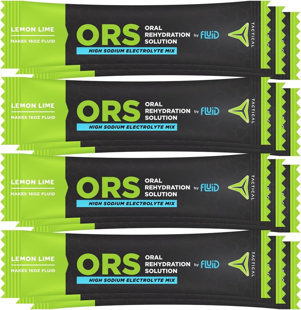 Akışkanlar Taktik - ERS (Oral Rehidr çözümü), Recover Fast Dehidr Electrolytes, 12pack (Lemon Lime)