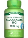 Nature's Truth Glucosamine HCI 1500 mg | 60 Caplets | Mega Strength | Non-GMO & Gluten Free Supplement Supplement