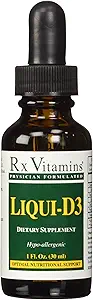 Rx Vitaminleri Liqui-d3 2000 Iu, 1 Fl Oz (Pack of 1)