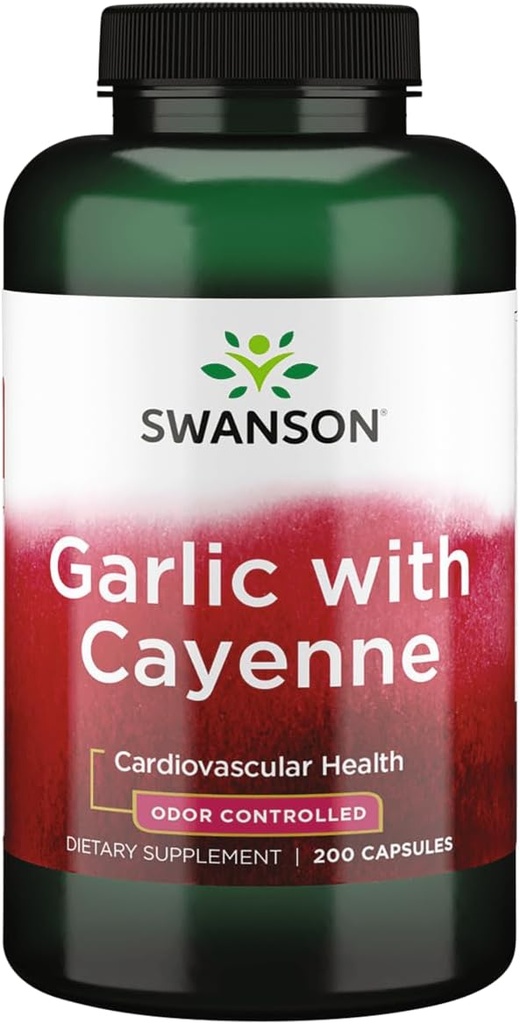 Swanson Swan with Cayenne 200 Capsules