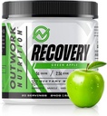 Outwork Nutrition Post Workout Recovery Toz - Kretine Monohidrat, KSM-66 Ashwagandha & Tart Cherry - Hızlandırma, Eases Soreness - Kretine Toz for Men & Women, Green Apple, 240 Gr