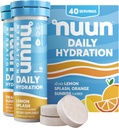 Nuun Daily Electrolyte Tabletleri, Magnezyum, Pyum, Chloride & sodyum, Gluten Free, Sugar Free, & Vegan, karma Citrus Flavor, 4 Pack (40 Hizmet Toplamı)