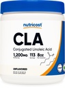 Nutricost CLA (Conjugated Linoleic Acid) 8oz (227g) Toz - Gluten Free, GMO Free CLA Supplement