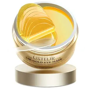 Στο πλαίσιο Eye Patches, 40 Pairs 24K Gold Eye Masks με Collagen, Eye Patches για Puffy Eyes, Dark Circles & Wrinkles, Under Eye Masks for Skin Care Set, Gel Pads Spa Δώρα για γυναίκες & άνδρες