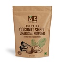 MB Herbals aktif Charcoal Dust from Coconut Shell 8 oz (227 Gram / 0,5 LB) | EXTERNAL USE # | Face Packs and Maskes| Soap Making | ToothPowder