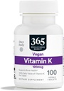 365 by Whole Foods Market, Vitamin K 120 MCG, 100 Tablet