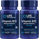 Life Extension Vitamin B12 Torchcobalamin 500 Live - Genel Enerji ve Beyin Sağlığı için B12 Supplement - Sugar Free Vegetarian Lozenges Dissolve in Your Mouth - Once Daily - 100 Count