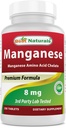 En İyi Doğallar Manganese (Manganese Amino Asit Chelate) 8 mg- 250 Tablet