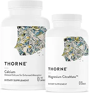 THORNE - Bone Health Sche - DiCalcium Malate ve Magnezyum CitraMate - 90 ila 120 hizmet