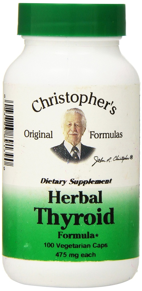 Dr. Christopher's Formula Dr Christopher's Formula Herbal Thyroid, 100 Count