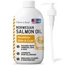 Köpekler ve Kediler için deniz, 32 oz - Omega-Rich Supplement for Health Skin & Coat, Joint & Immune Support - All- Natural Fish Oil Liquid - Premium Pet Care, ABD'de Yapıldı