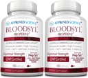Onaylanmış Bilim Kanlarıyl - Blood Flow - Hawthorn Berry, Magnezyum, BioPerine - Vegan - 180 Capsules - 2 Paket