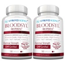 Onaylanmış Bilim Kanlarıyl - Blood Flow - Hawthorn Berry, Magnezyum, BioPerine - Vegan - 180 Capsules - 2 Paket