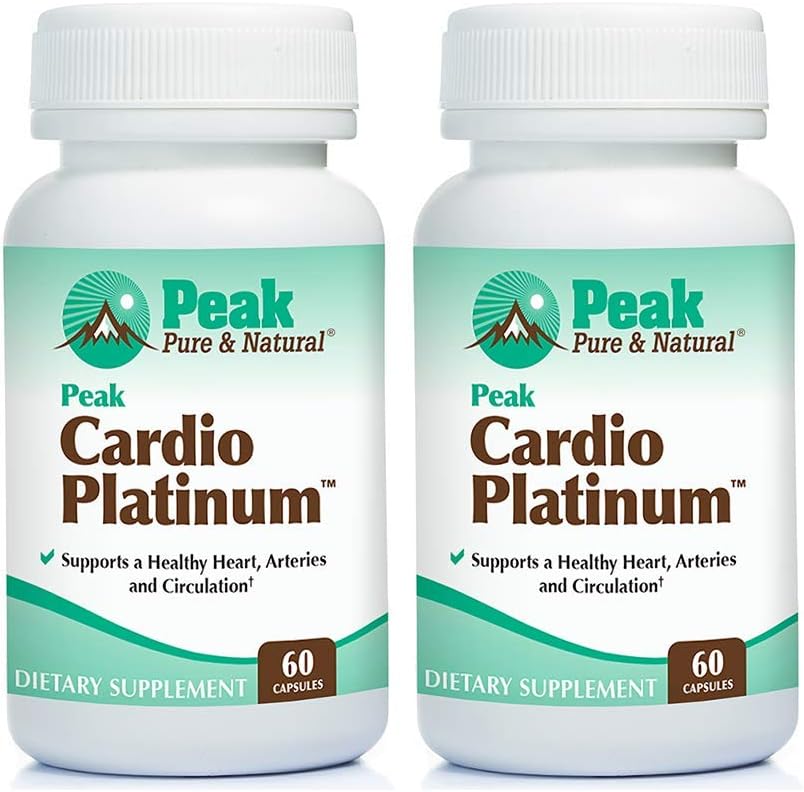 Peak Pure & Natural Peak Cardio Platinum (2 Şişe Paketi)
